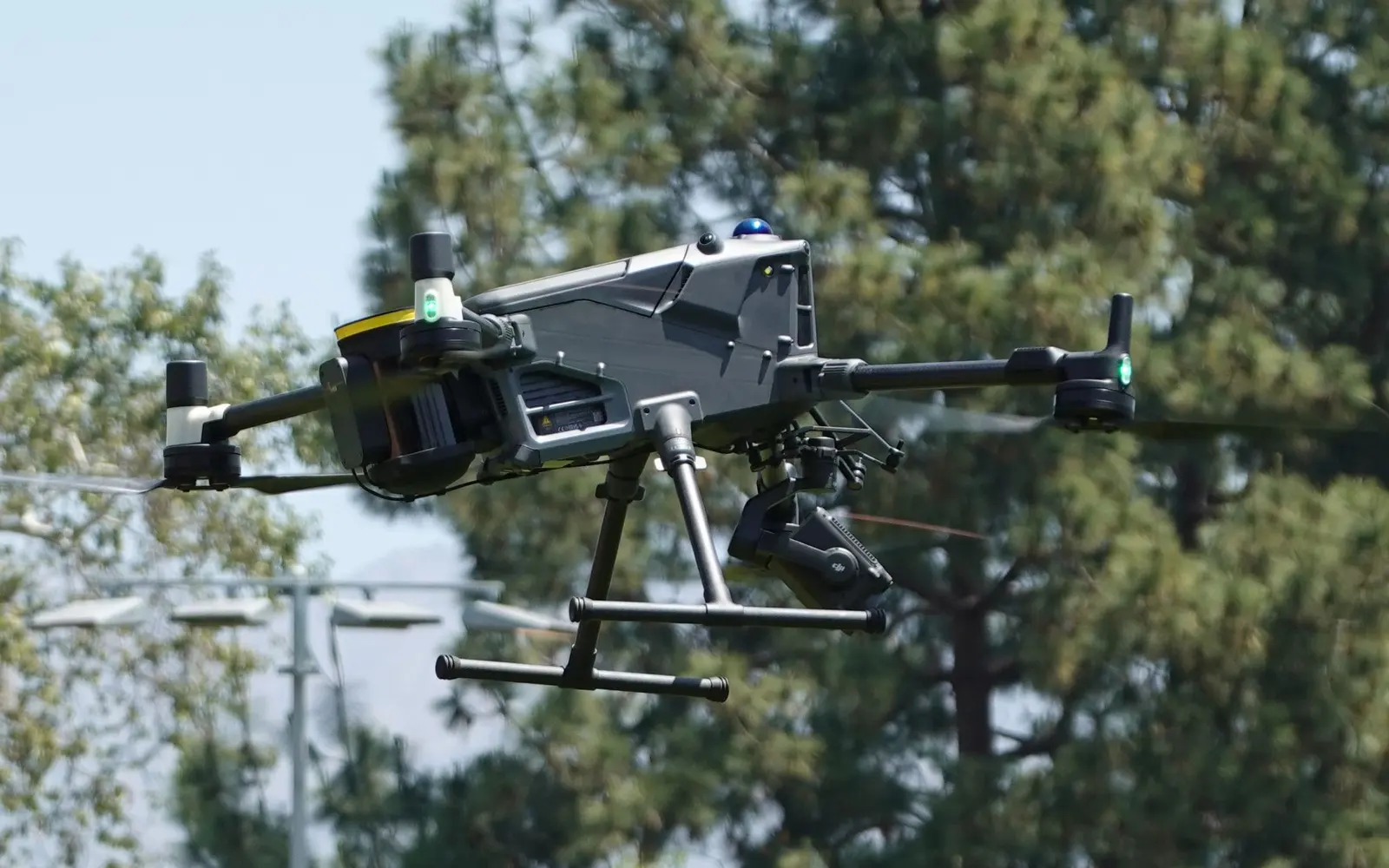 DJI Matrice 400 industrial UAV in flight